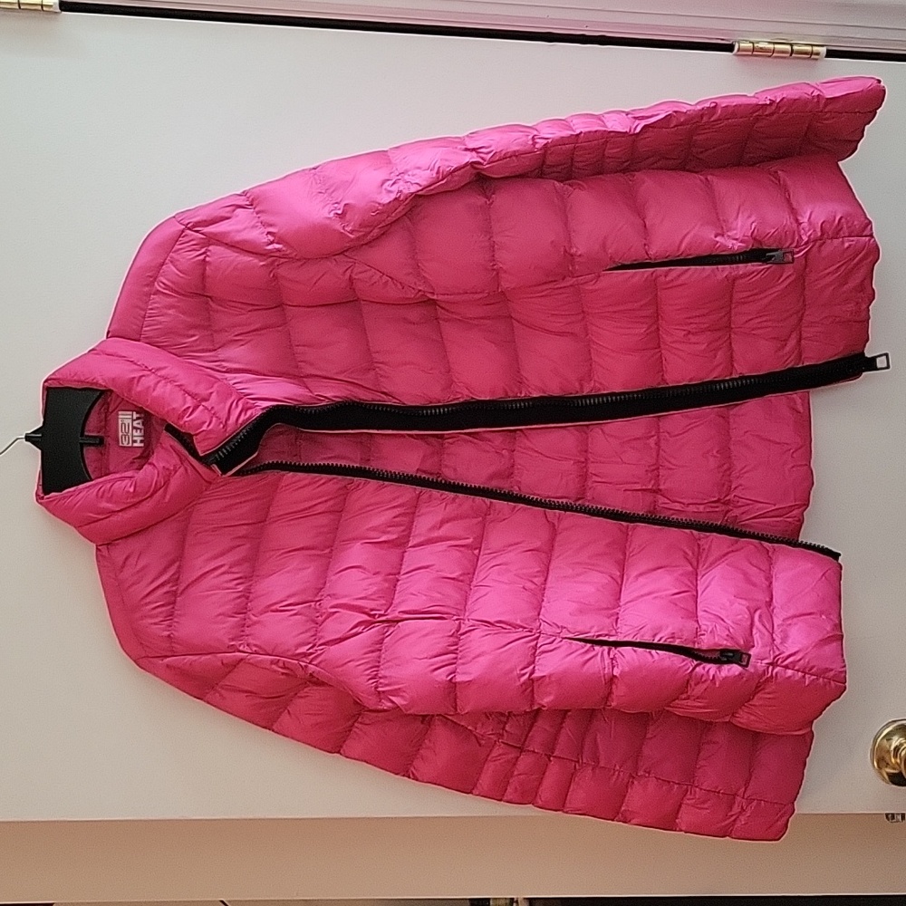 Packable down coat